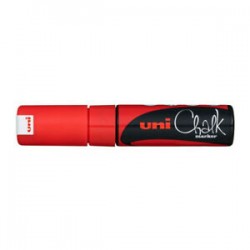 PENNARELLI MARKER UNI-POSCA Chalk SCALPELLO 8mm ROSSO .PC8K,4902778140147